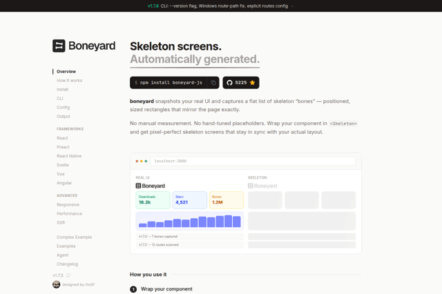 Boneyard screenshot