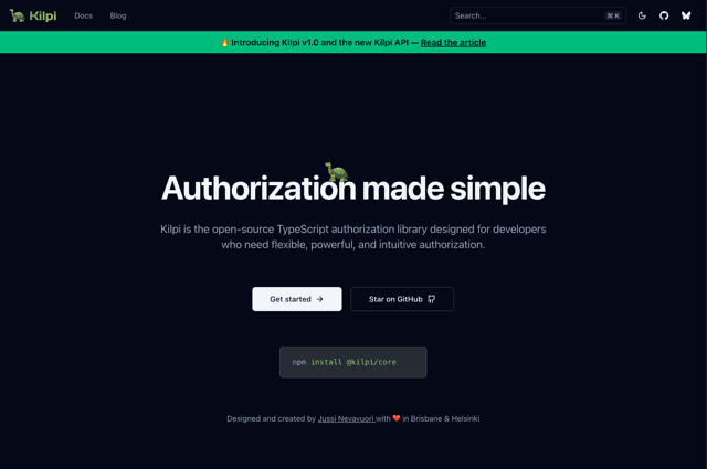 Kilpi screenshot